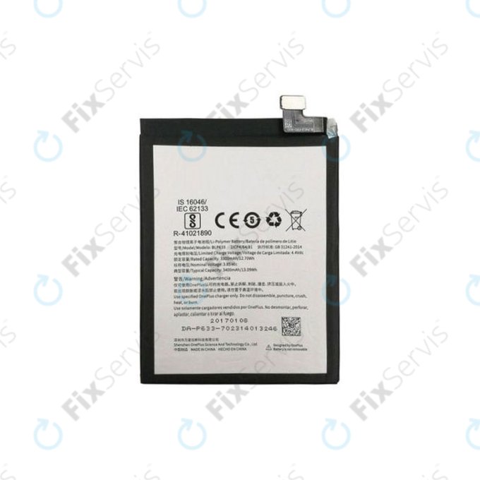 OnePlus 3T - Batéria BLP633 3400mAh