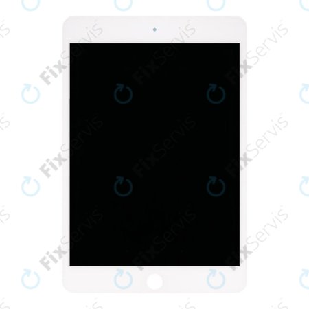 Apple iPad Mini 4 - LCD Displej + Dotykové Sklo (White) Refurbished