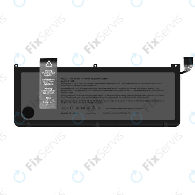 Apple MacBook Pro 17" A1297 (Early 2009 - Mid 2010) - Batéria A1309 12840mAh