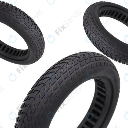 Xiaomi Mi Electric Scooter 1S, 2 M365, Essential, Pro, Pro 2 - Odolná Pevná Bezdušová Pneumatika (Black)