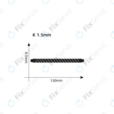 iFixes - Karbonový Ultratenký Otvárací Tool K
