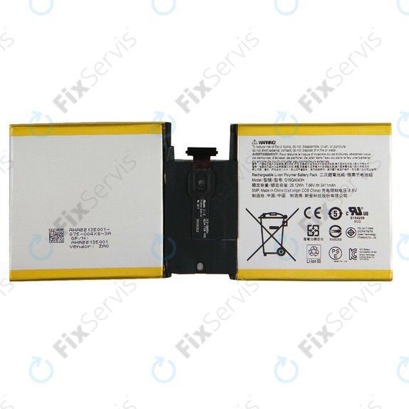 Microsoft Surface Go - Batéria G16QA043H 3411mAh