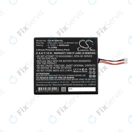 Nintendo Switch - Batéria HAC-003 3600mAh HQ