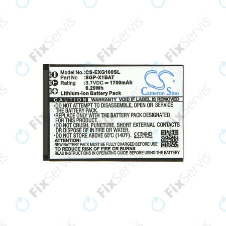 Batéria pre Evolveo StrongPhone X1, 1700mAh, Li-Ion, 3.7V, SGP-X1BAT, HQ