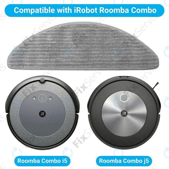 Mopovacia utierka, 2 ks pre iRobot Roomba Combo i5, j5