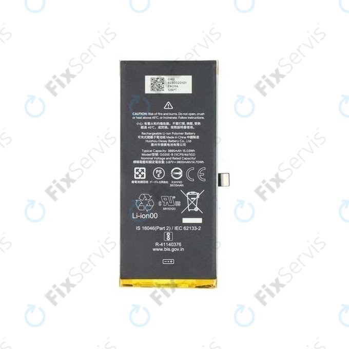 Google Pixel 4a 5G - Batéria G025E 3885mAh - G823-00201-01 Genuine Service Pack