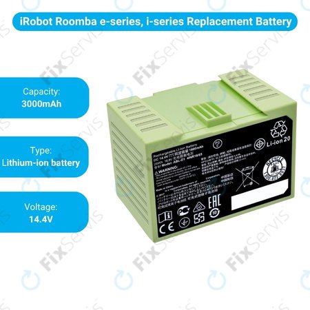 iRobot Roomba e-series, i-series - Batéria ABL-D1, 4624864, ABL-D2 Li-Ion 14.4V 3000mAh