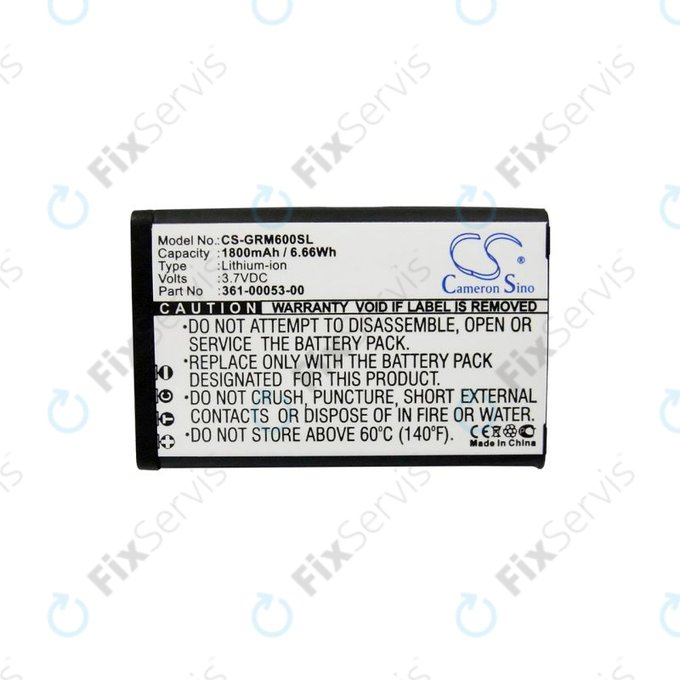 Batéria pre Garmin Alpha 200, Montana 600t Camo, 1800mAh, Li-Ion, 3.7V, 361-00053-00, HQ