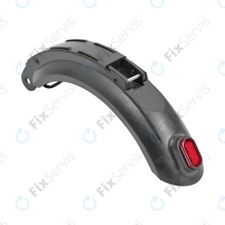 Kugoo S1, S1 Pro, S2, S3 - Zadný Blatník so Svetlom a Káblom (Black)