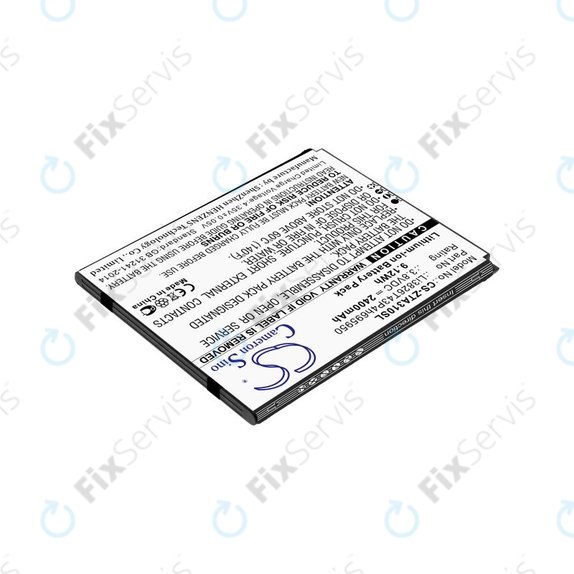 Batéria pre ZTE Blade A3, A5, Optus X Power 2, 2400mAh, Li-Ion, 3.8V, Li3826T43P4h695950, HQ