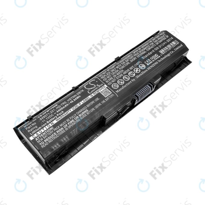 Batéria pre HP 17, Omen 17, Pavilion 17, 4400mAh, Li-Ion, 11.1V, 849571-221, HQ