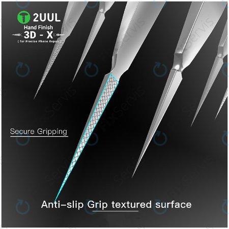 Presná pinzeta, 3D-X ručne opracovaná, 2UUL TW02