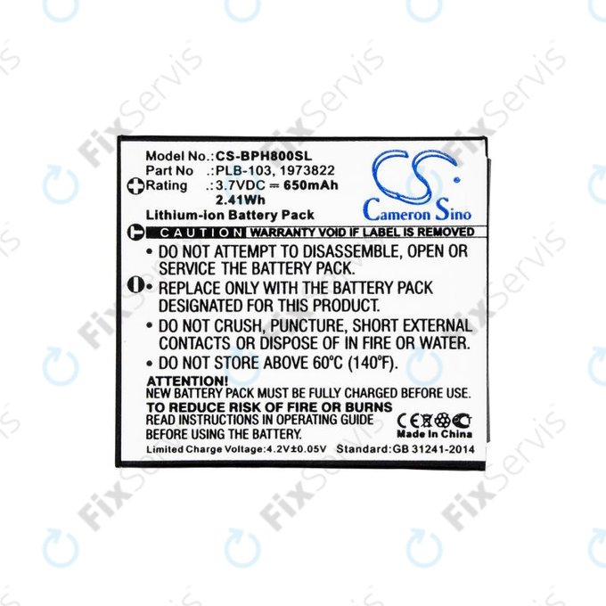 Batéria pre Bang & Olufsen Beoplay H7, H8, H9, 650mAh, Li-Ion, 3.7V, PLB-103, HQ