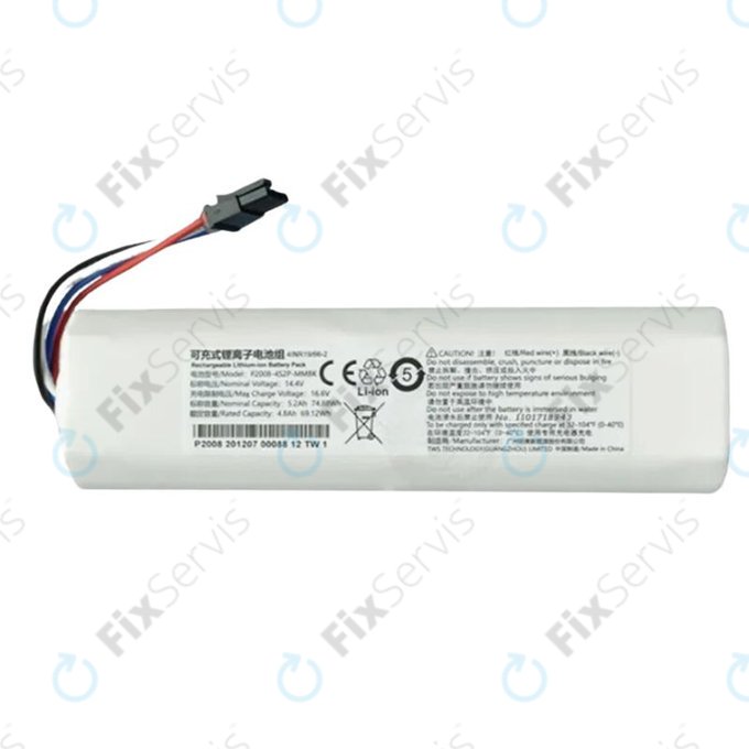 Xiaomi Mi Robot Vacuum Mop (Mijia 1C), Essential (Mijia G1) - Batéria 4INR19/66 Li-Ion 14.4V 5200mAh