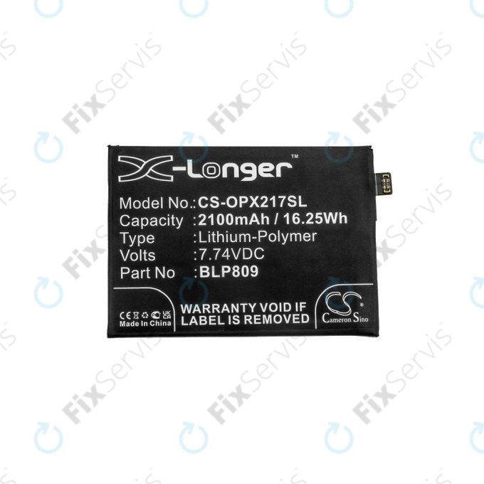 Realme Q2 Pro RMX2173, GT Master 5G RMX3363 - Batéria BLP809 2100mAh HQ