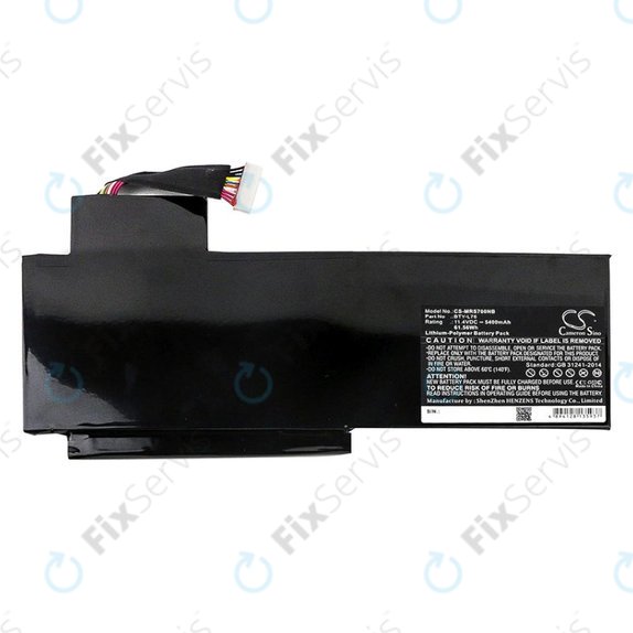 Batéria pre MSI GS70, GS72, WS72, 5400mAh, Li-Pol, 11.4V, BTY-L76, HQ