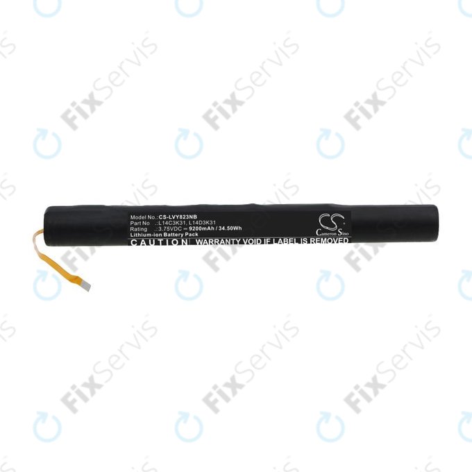 Batéria pre Lenovo Yoga Tablet 2, 9200mAh, Li-Ion, 3.75V, L14C3K31, HQ