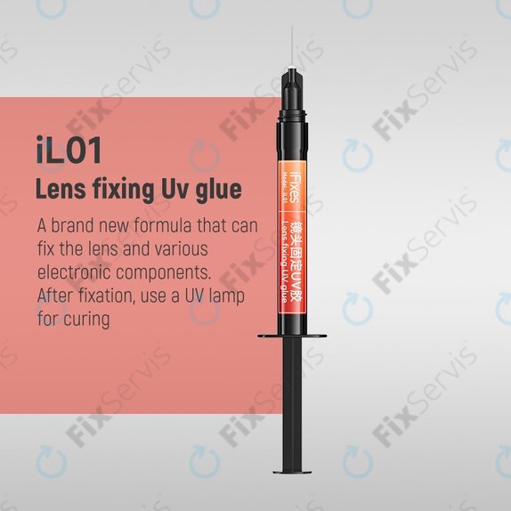 iFixes iL01 - UV lepidlo na upevnenie šošoviek, 5ml