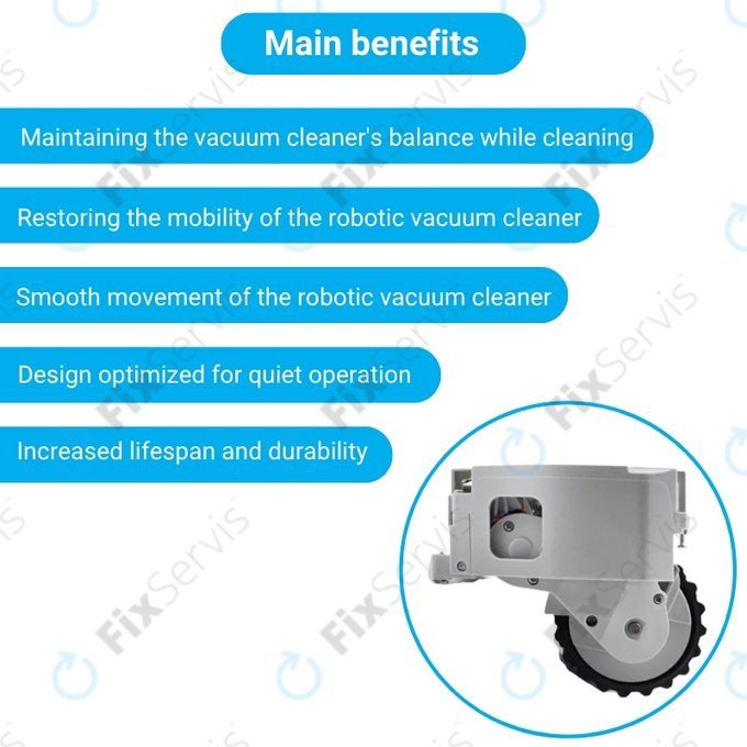 Xiaomi Mijia 1S - Koleso s Motorom (Pravé) (Biele)