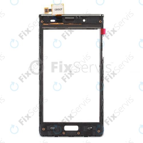 LG Optimus L7 P700 - Stredný Rám (White) - ACQ85922101 Genuine Service Pack