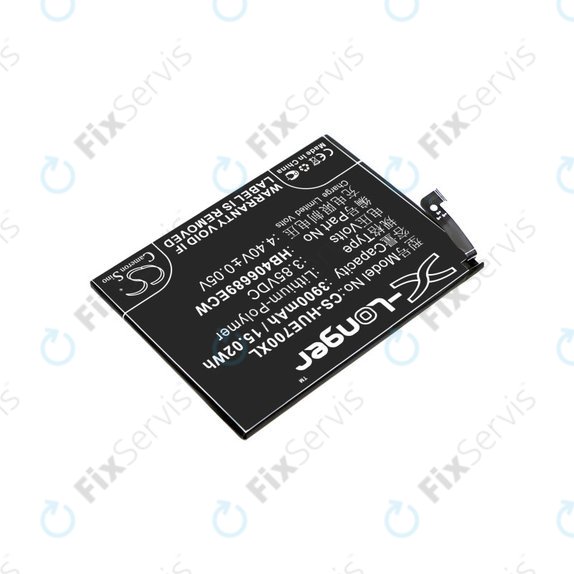 Batéria pre Huawei Y7, 3900mAh, Li-Pol, 3.85V, HB406689ECW, HQ