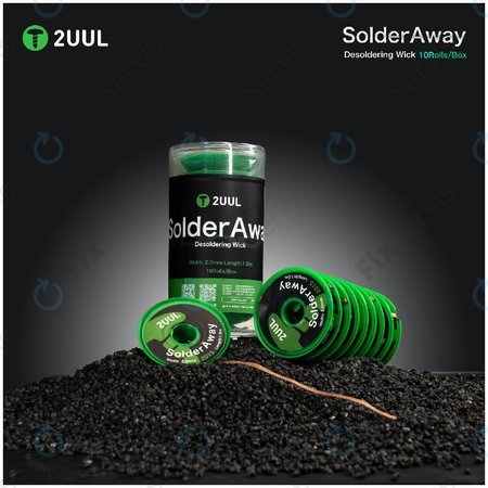 Odsávací knôt Solder Vampire, 2UUL DW11, 10ks/box