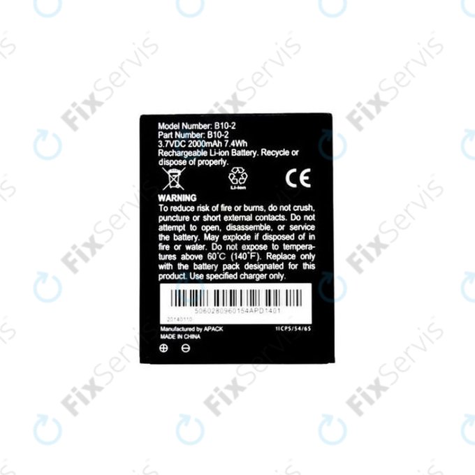 Caterpillar CAT B15 - Batéria B10-2 2000mAh