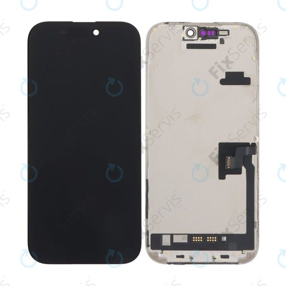 Displej In-Cell FHD pre iPhone 16 Pro, Dotykové sklo s rámom, FixPremium