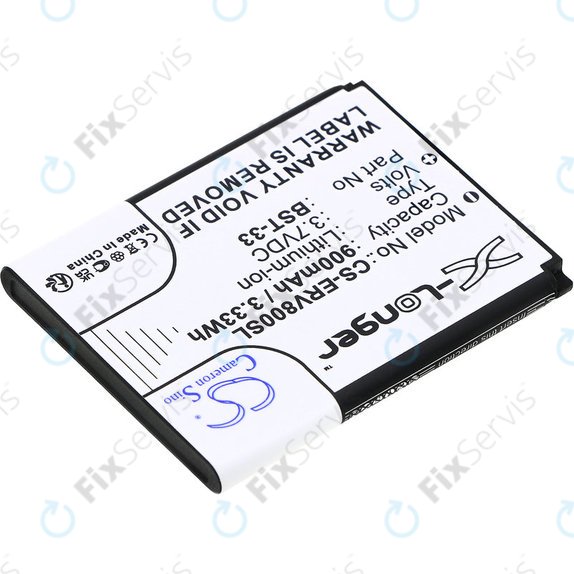 Batéria pre Sony Ericsson W595, K790i, K800i, W850i, W900i, W950i, 900mAh, Li-Ion, 3.7V, BST-33, HQ