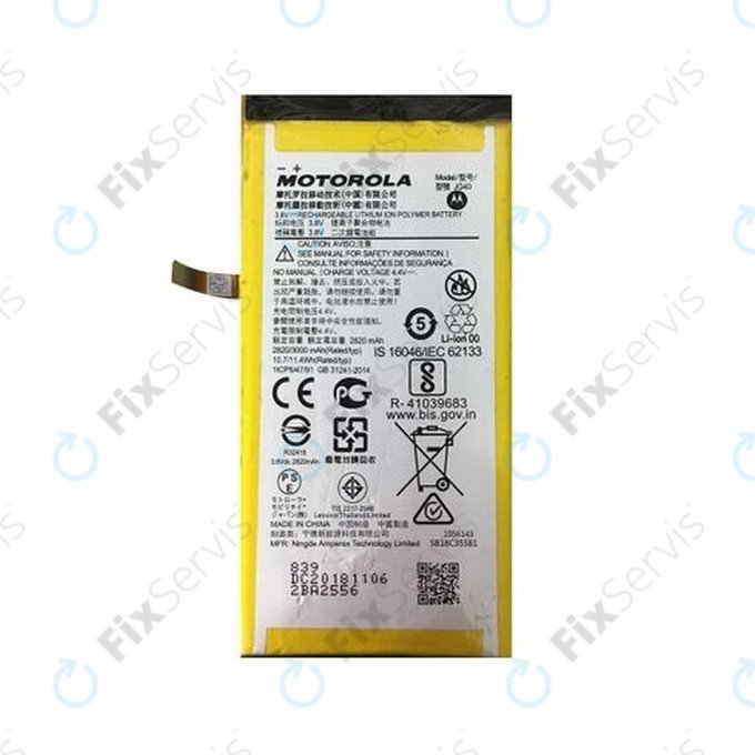 Motorola Moto G7 Plus - Batéria JG40 3000mAh - SB18C35581 Genuine Service Pack