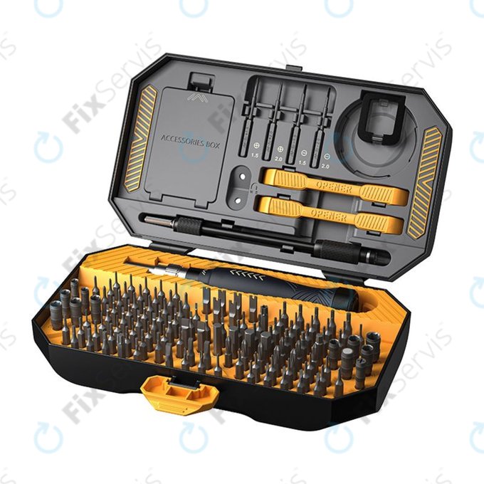 Jakemy JM-8183 - Sada Precízneho Náradia pre Servis Mobilných Telefónov, Tabletov a Počítačov