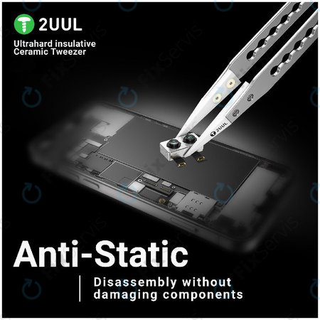 Presná pinzeta, keramická izolovaná, 2UUL TW31