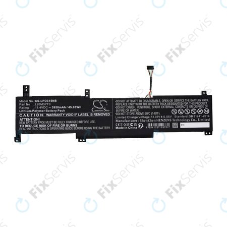 Batéria pre Lenovo IdeaPad 3-series, 3950mAh, Li-Pol, 11.4V, L20M3PF0, HQ