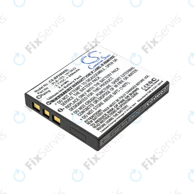 Batéria pre Bang & Olufsen Beoplay H7, H8, H9, 650mAh, Li-Ion, 3.7V, PLB-103, HQ