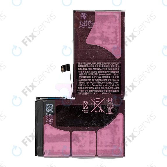Batéria pre iPhone X, 2716mAh