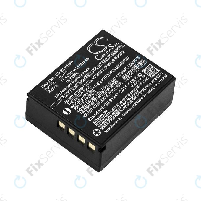 Batéria pre Olympus E-M1, 2250mAh, Li-Ion, 7.4V, BLH-1, HQ