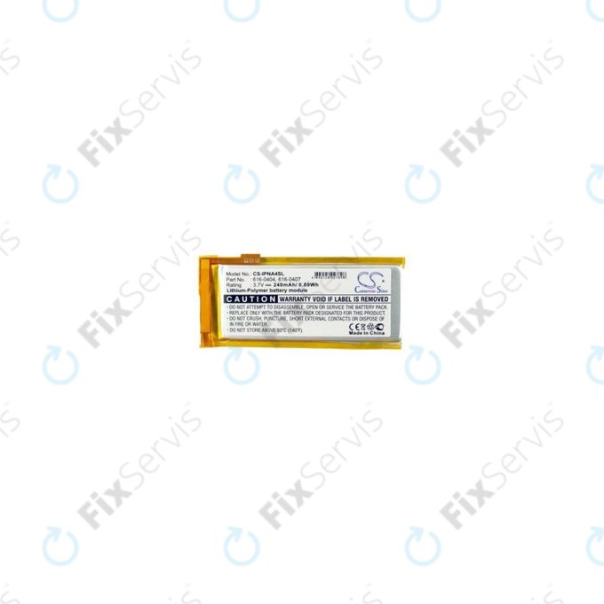 Apple iPod Nano (4th Gen) - Batéria 616-0405 240mAh HQ