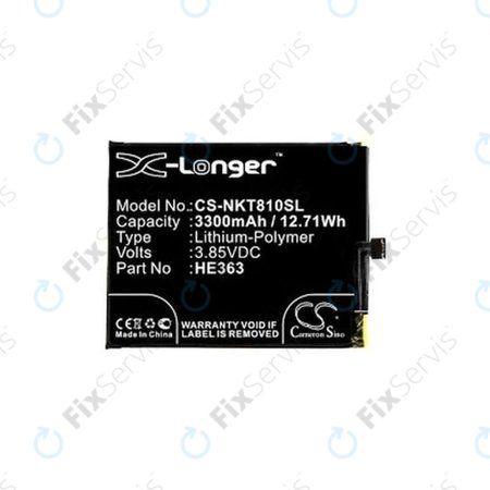 Nokia 8.1 (Nokia X7) - Batéria HE362, HE363, HE377 3300mAh HQ