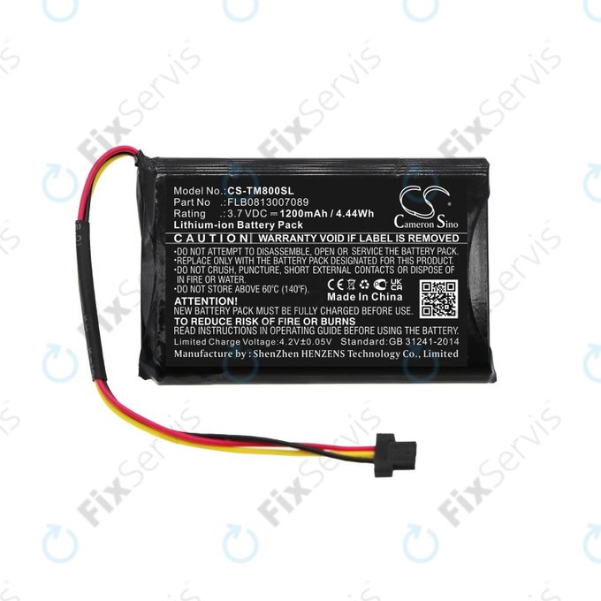 Batéria pre TomTom One XL Traffic, XL 30 Europe 31, 1200mAh, Li-Ion, 3.7V, FLB0813007089, HQ