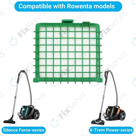 HEPA filter, 2 ks pre Rowenta Silence Force, X-Trem