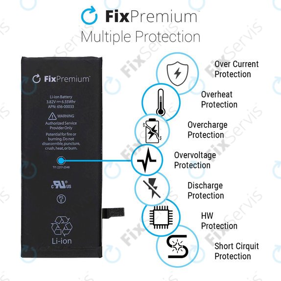 Apple iPhone X - Batéria 2716mAh FixPremium