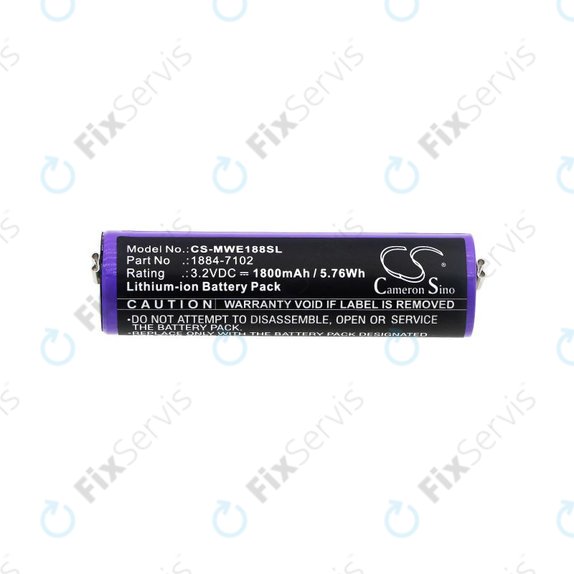 Batéria pre Moser Ermila 1884, 1885, Wahl 1884 LI+PRO, Wahl Ermila 1884, 1885, 1800mAh, LiFePO4, 3.2V, -, HQ