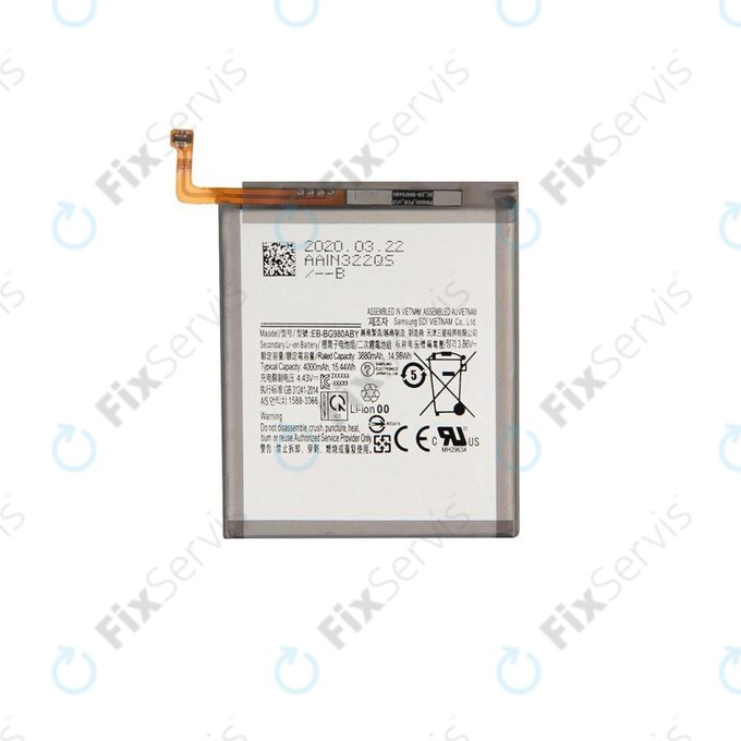 Samsung Galaxy S20 G980F - Batéria EB-BG980ABY 4000mAh