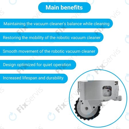 Xiaomi Mijia 1S - Koleso s Motorom (Ľavé) (Biele)