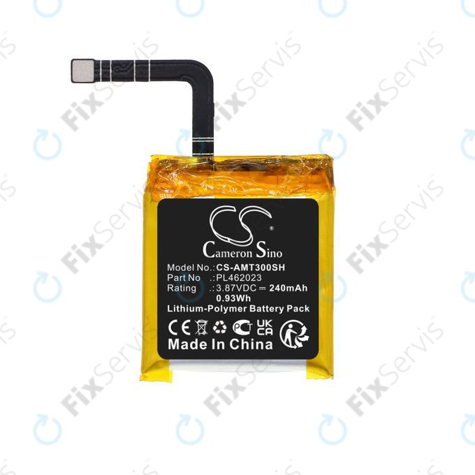 Batéria pre Amazfit GTS3, 240mAh, Li-Pol, 3.87V, PL462023, HQ