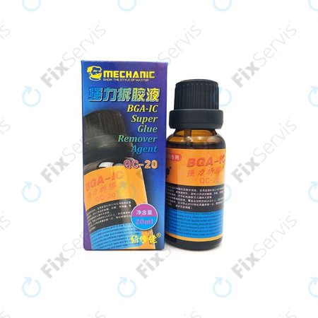 Mechanic QC-20 - Odstraňovač Lepidla - 20ml