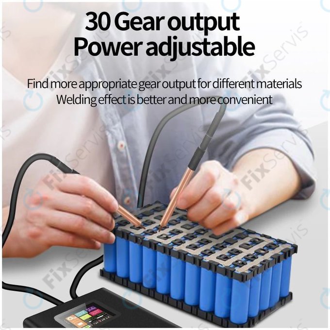 Docreate SW - Prenosná Bodová Zváračka Batérií s Displejom (5000mAh)