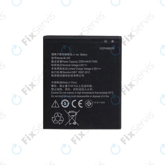 Lenovo A6000, Vibe C A2020 - Batéria BL242 2300mAh