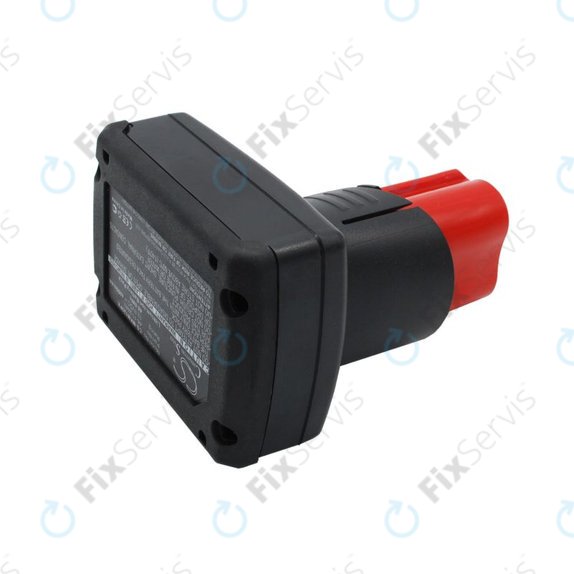 Batéria pre Milwaukee M12 B4 Redlithium, 4000mAh, Li-Ion, 12V, 48-11-2440, HQ