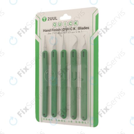2UUL DA22 Quick Change 5in1 - Sada presných čepelí na odstraňovanie čipov a lepidla